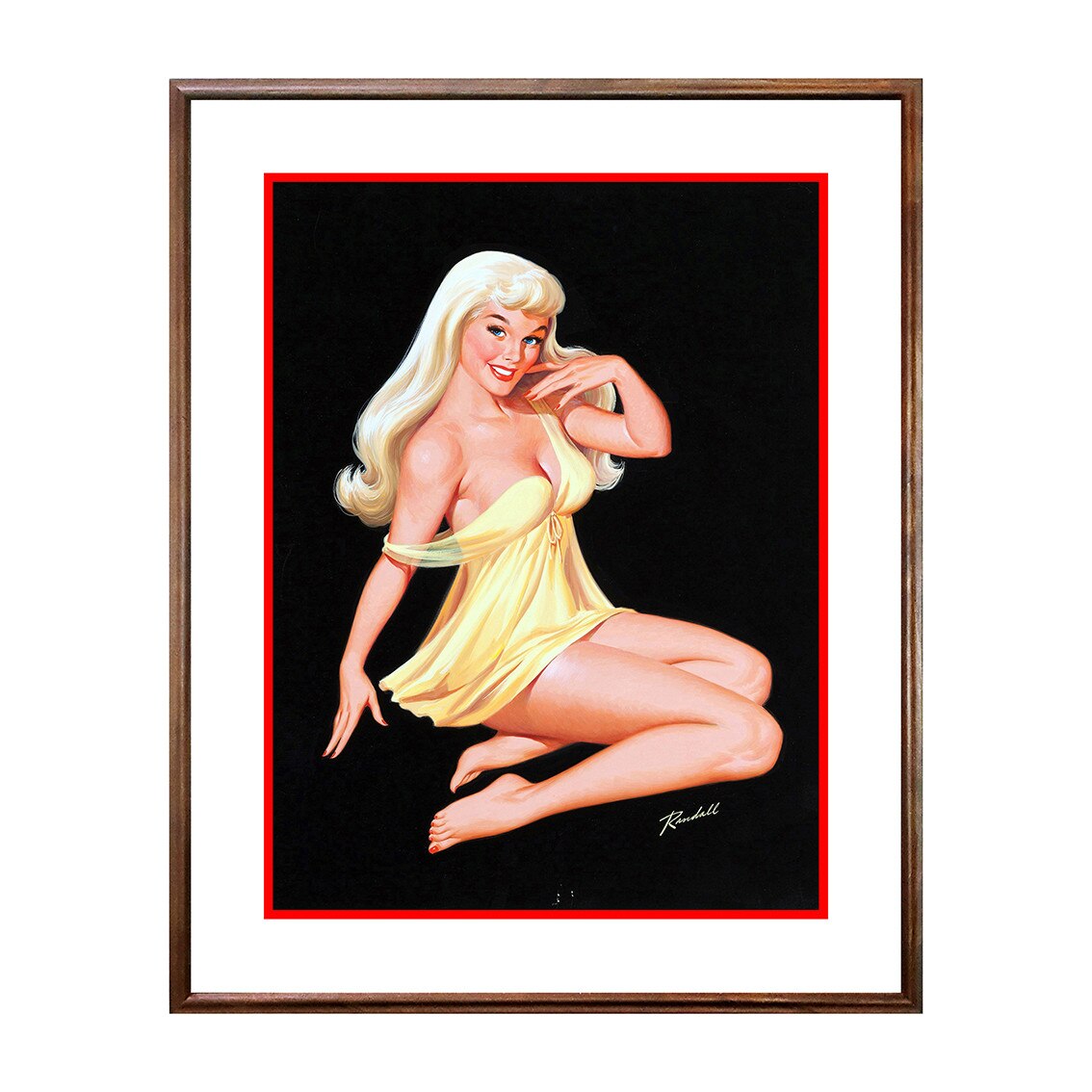 Tablou Poster, Vintage Pin-Up - VP-083, 40 x 50 cm