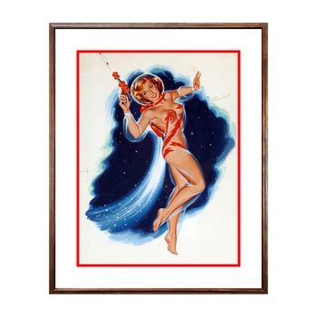 Tablou Poster, Vintage Pin-Up - VP-084, 40 x 50 cm Tablou Poster, Vintage Pin-Up - VP-084, 40 x 50 cm