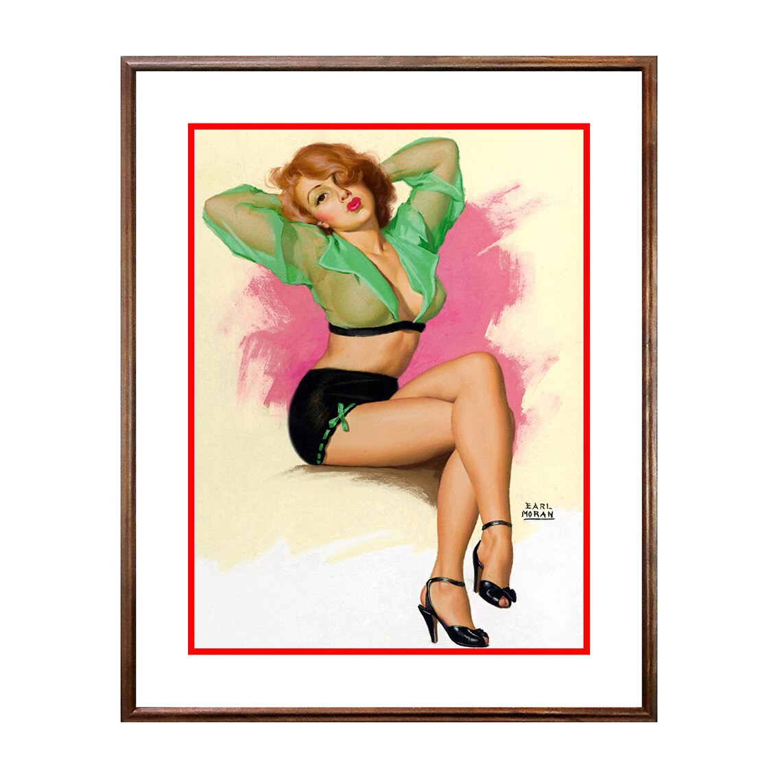 Tablou Poster, Vintage Pin-Up - VP-086, 40 x 50 cm