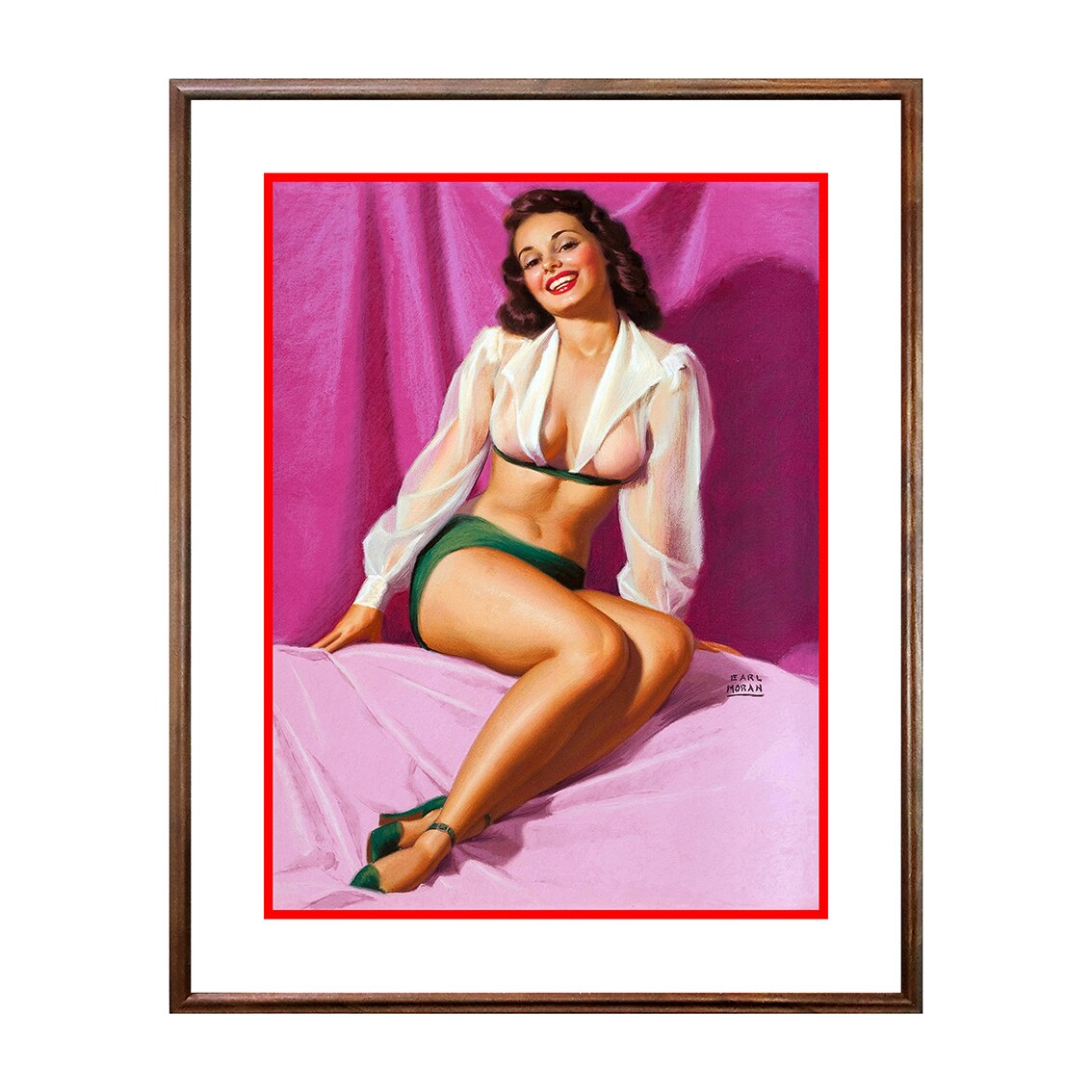 Tablou Poster, Vintage Pin-Up - VP-088, 40 x 50 cm