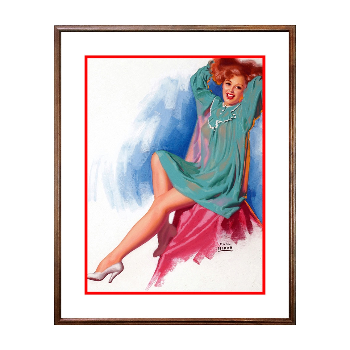Tablou Poster, Vintage Pin-Up - VP-094, 40 x 50 cm
