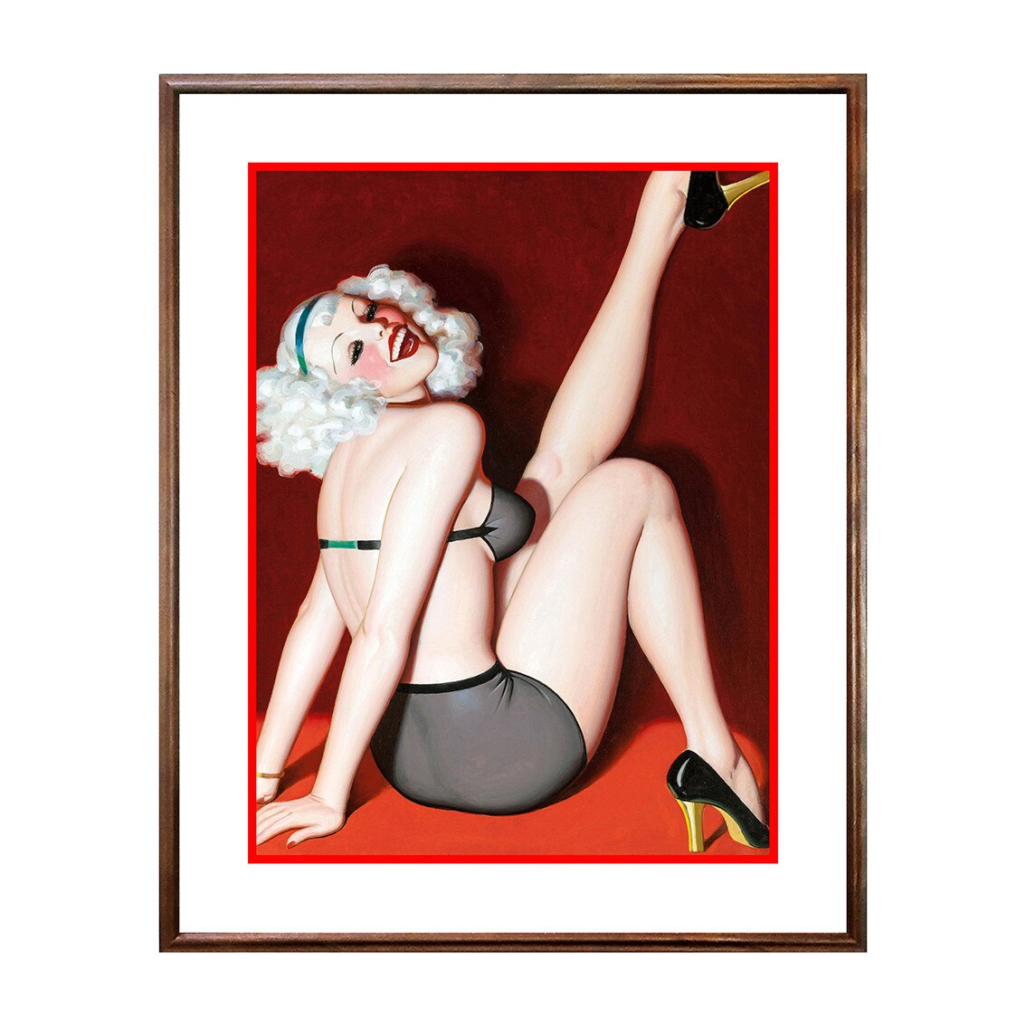 Tablou Poster, Vintage Pin-Up - VP-101, 40 x 50 cm