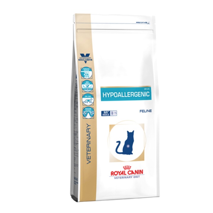 Hrana dietetica pentru pisici Royal Canin VD, Hypoallergenic, 2.5Kg
