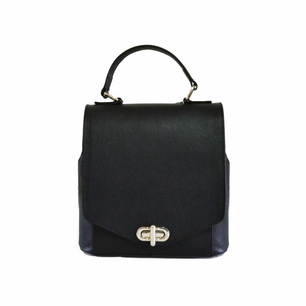 Geanta dama,Zea,piele naturala,neagra