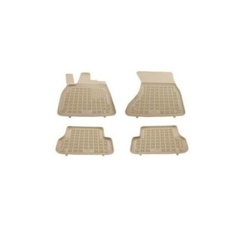 Set 4 covoare cauciuc IDL profesionale stil tavita BEJ BMW X6 F16 2014-> , material moale , fara miros Set 4 covoare cauciuc IDL profesionale stil tavita BEJ BMW X6 F16 2014-> , material moale , fara miros