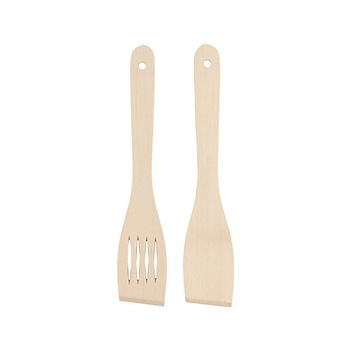 Set doua spatule din lemn, 30cm, fag Set doua spatule din lemn, 30cm, fag