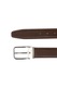 Pierre Cardin, Кожен колан с тока с игла, Тъмнокафяв, 115 CM Standard