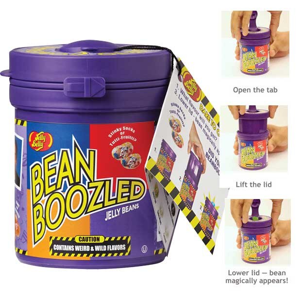 Bomboane Jelly Belly Bean Boozled Editia 4. Mistery Dispenser, 99 gr