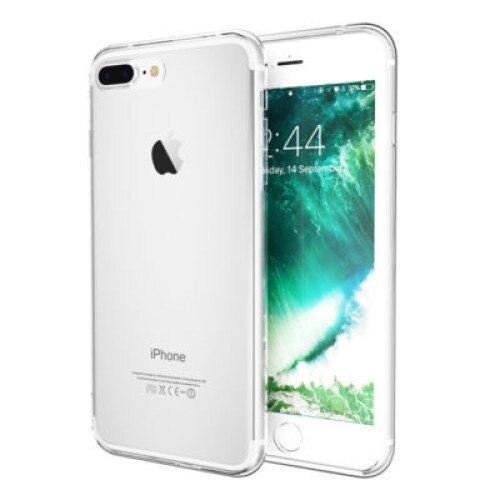 Capac de protectie Full TPU 360° (fata + spate) pentru iPhone 7 Plus, transparent