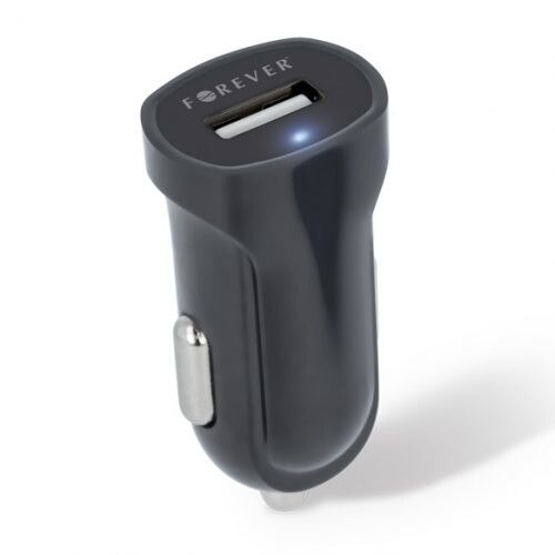 Incarcator auto cu port USB 1A Forever CC-09, negru