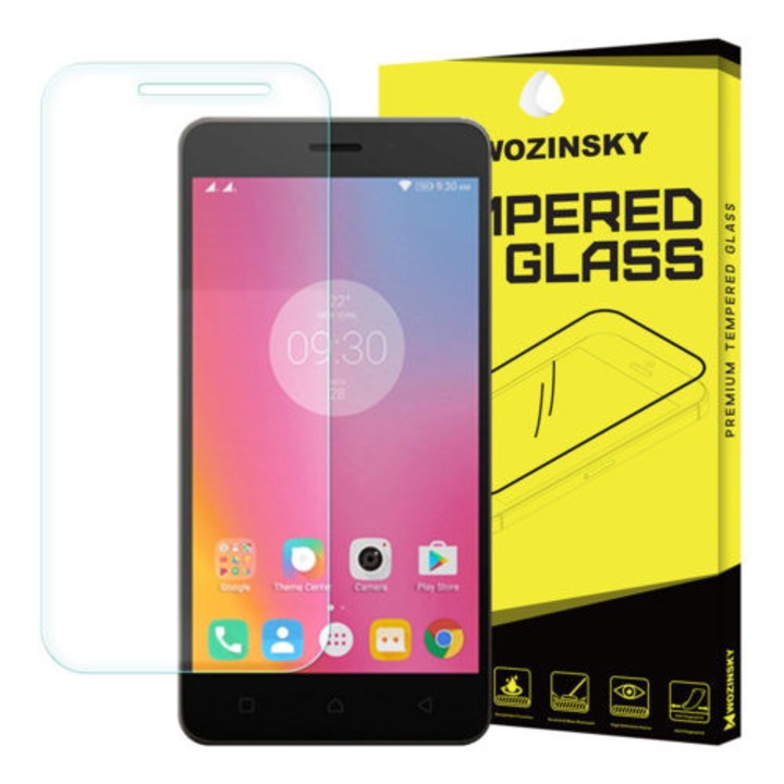 Протектор Wozinsky, За Lenovo K6 Power, Стъкло, Дебелина 0.26 мм, Прозрачен