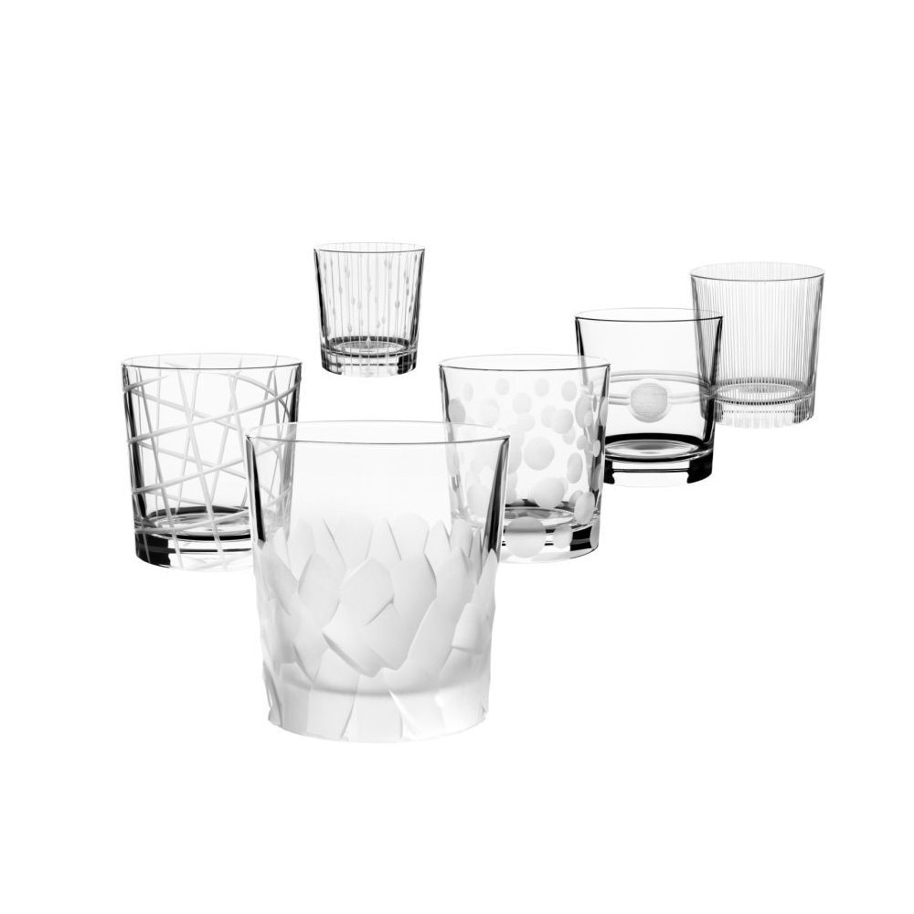 Set 6 pahare whisky 