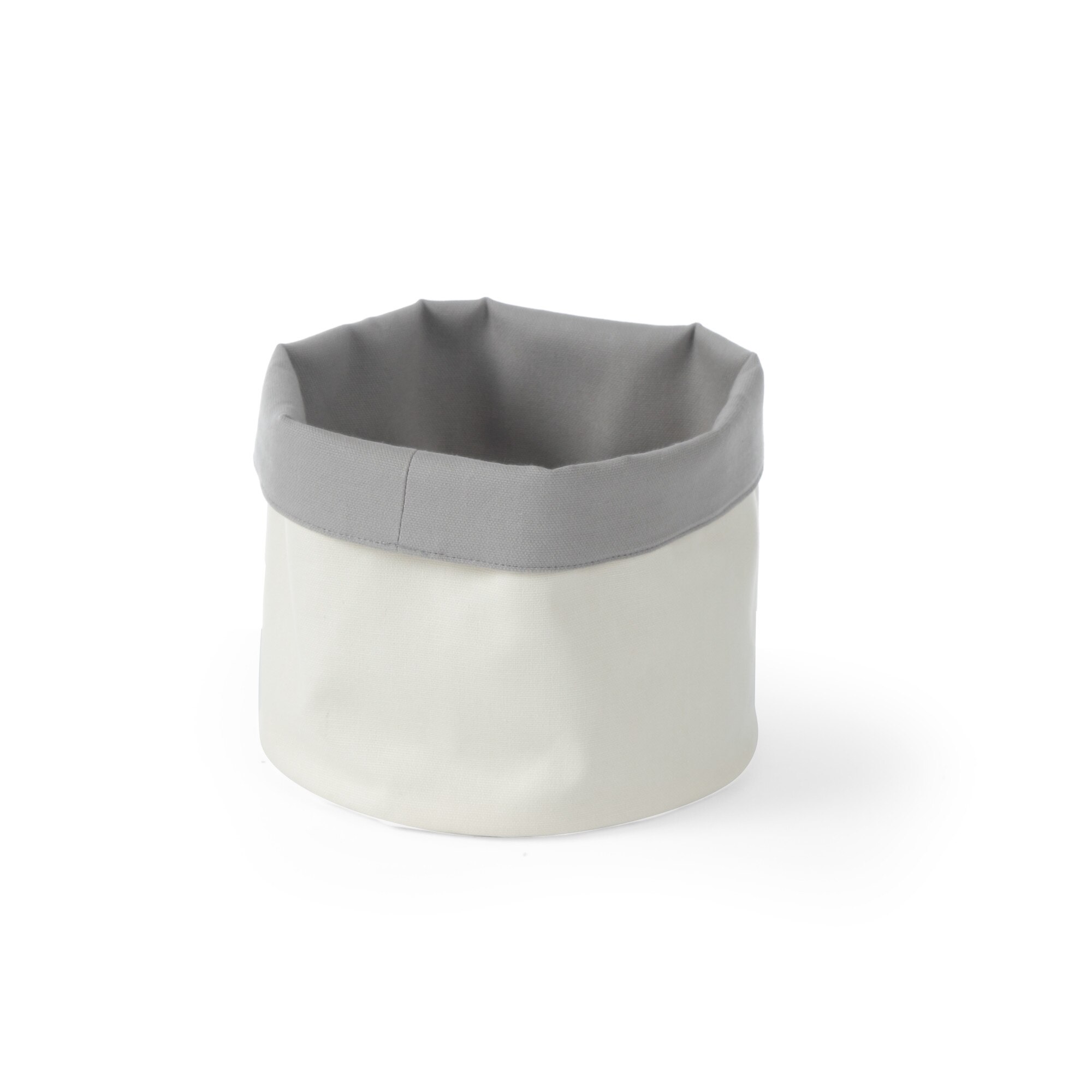 Cos pentru paine, rotund, bumbac - 150x(H)150 mm - bej - Hendi