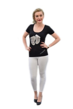 Tricou casual cu insertie de forma deosebita, D&J Exclusive, Negru Tricou casual cu insertie de forma deosebita, D&J Exclusive, Negru