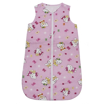 Sac de dormit subtire Hello Kitty roz deschis-12-18 luni Sac de dormit subtire Hello Kitty roz deschis-12-18 luni