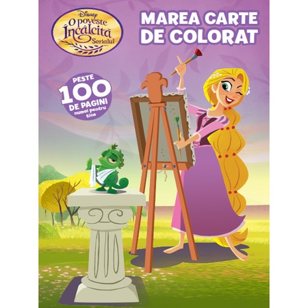 O Poveste Incalcita Marea Carte De Colorat Emag Ro
