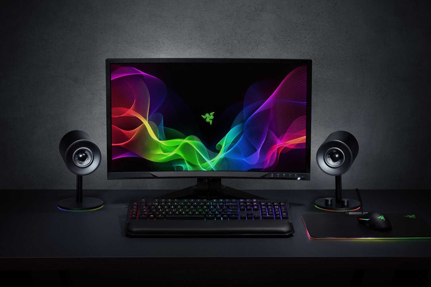 Boxe gaming 2.0 Razer Nommo Chroma - eMAG.ro