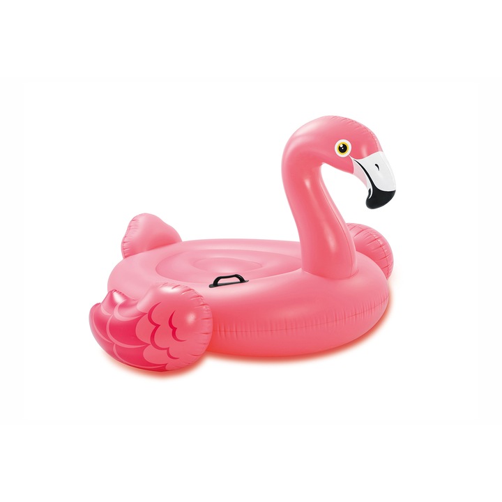 Saltea gonflabila Intex Flamingo Ride-On, 1.42m x 1.37m x 97cm