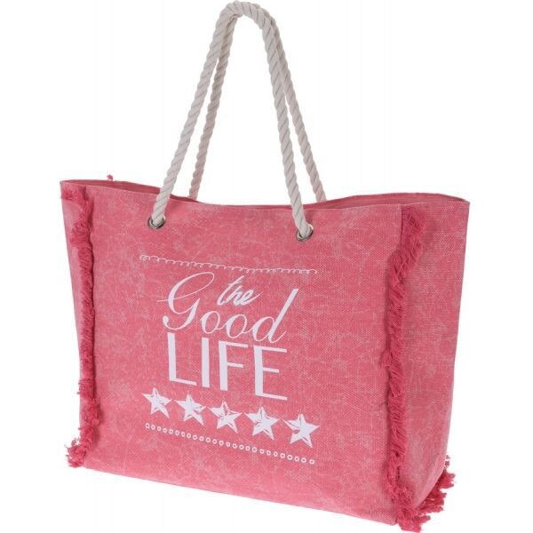 Geanta Plaja 43x15x37 cm Roz