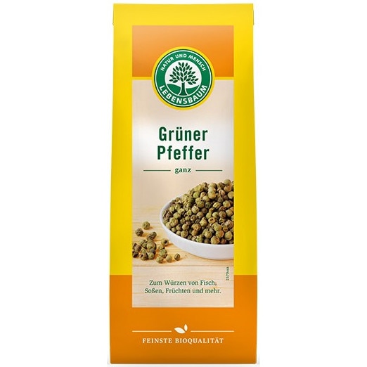 Piper verde bio boabe - Lebensbaum, 35g