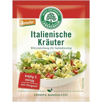 Amestec bio de condimente pentru salata italiana - Lebensbaum, 3x5g Amestec bio de condimente pentru salata italiana - Lebensbaum, 3x5g