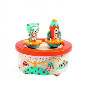 Cutie muzicala magnetica Spatiu Djeco Cutie muzicala magnetica Spatiu Djeco