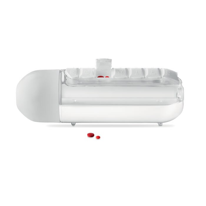 Bidon de baut cu 7 compartimente pentru medicamente 700ml