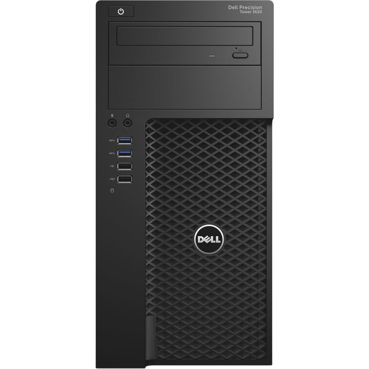 Sistem Desktop Dell Precision T3620, Intel Core i7-7700K,16GB DDR4, 256GB  SSD, 2TB HDD, nVidia Quadro P4000 8GB, Windows 10 Pro 64bit