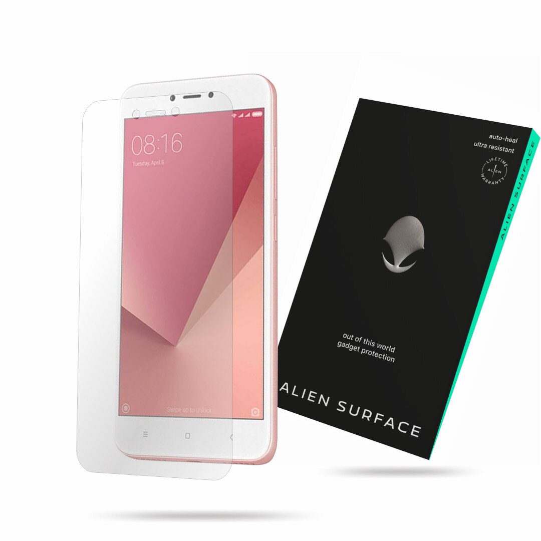 Folie Alien Surface, Xiaomi Redmi Note 5A Prime Standard Ed., protectie ecran