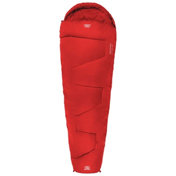 Sac de dormit Highlander Sleepline 250 Mummy, Rosu Sac de dormit Highlander Sleepline 250 Mummy, Rosu