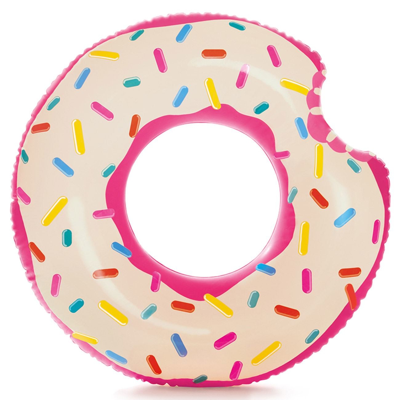 Colac inot Soda Summer, forma amuzanta de gogoasa muscata, 107x99 cm