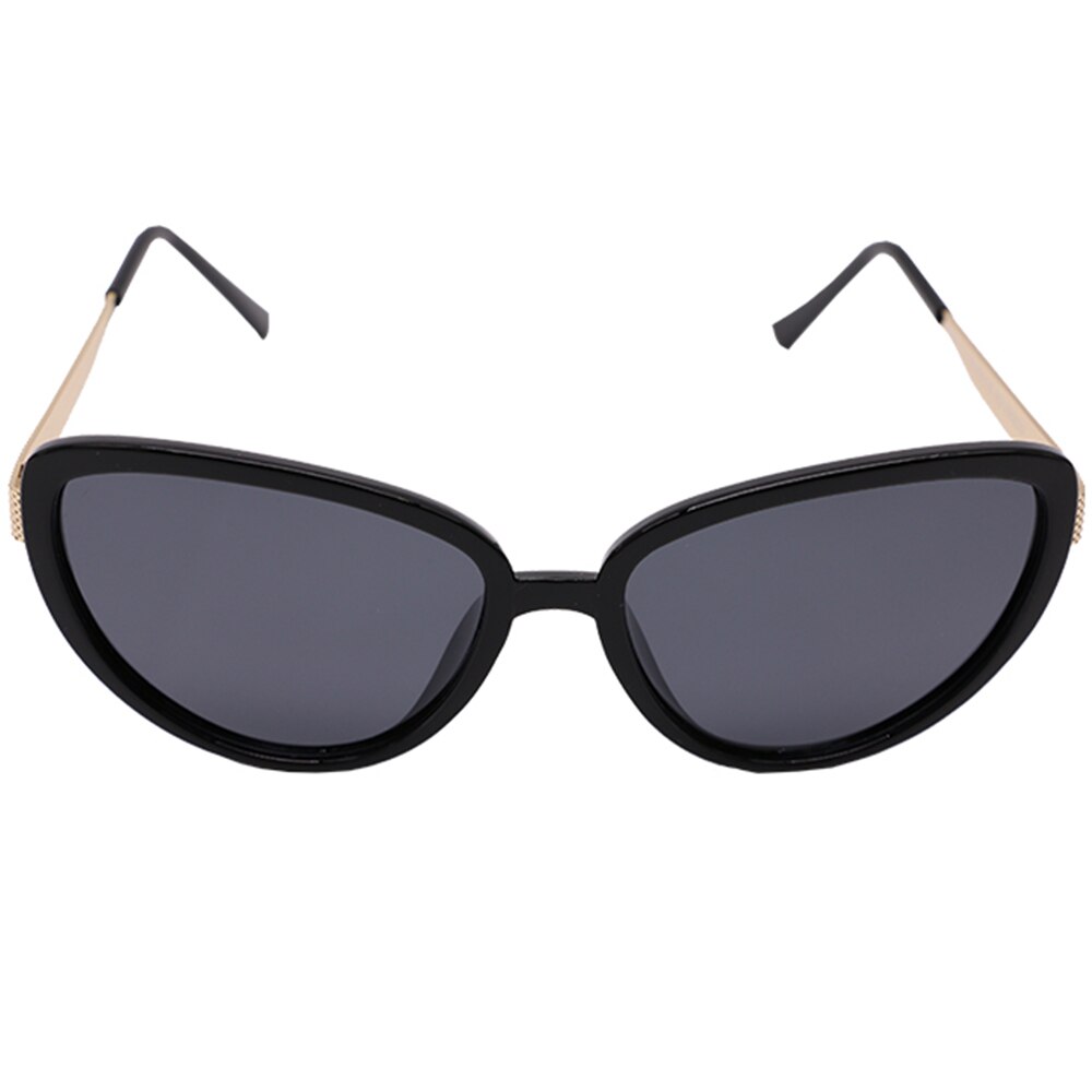 Ochelari de soare polarizati pentru femei, ochi de pisica, Joolar p6066c3 Negru