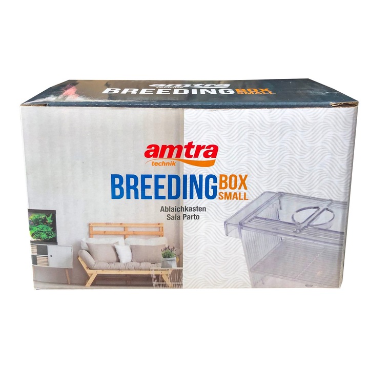 Maternitate pesti acvariu 3 in 1 Amtra cu capac S