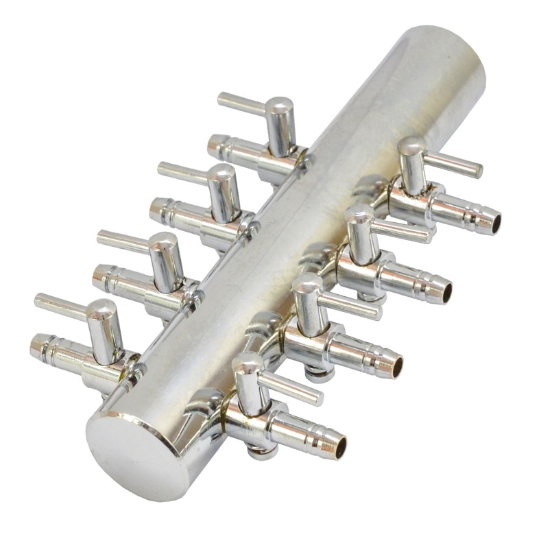 Divider aer metalic cu robineti 8 iesiri Boyu AD-021