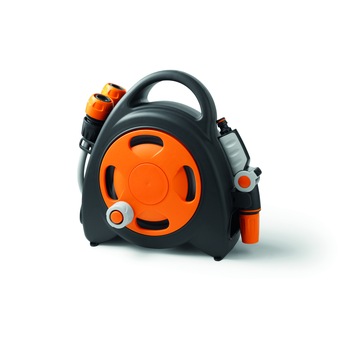 Mini tambur (32x15x31cm) cu furtun 11.5m, G.F. Italia Mini tambur (32x15x31cm) cu furtun 11.5m, G.F. Italia