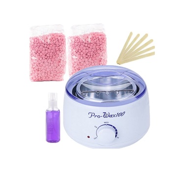 Kit epilare Teox 510 cu incalzitor, ceara, spatule si ulei dupa epilare hidratant Kit epilare Teox 510 cu incalzitor, ceara, spatule si ulei dupa epilare hidratant