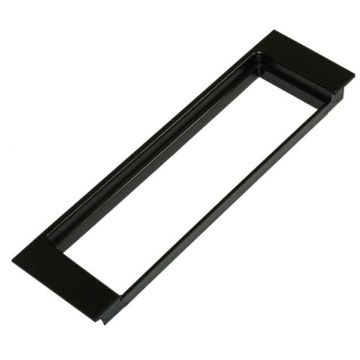 Cadru radio AERZETIX, 1 DIN, pentru Audi A4, B6, negru