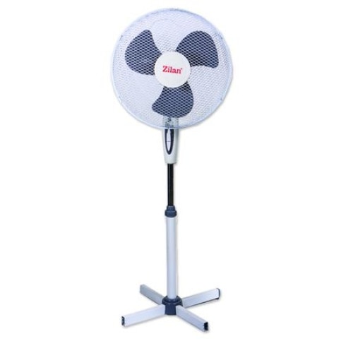 Ventilator de podea , Zilan ,3 viteze ,Putere 45W