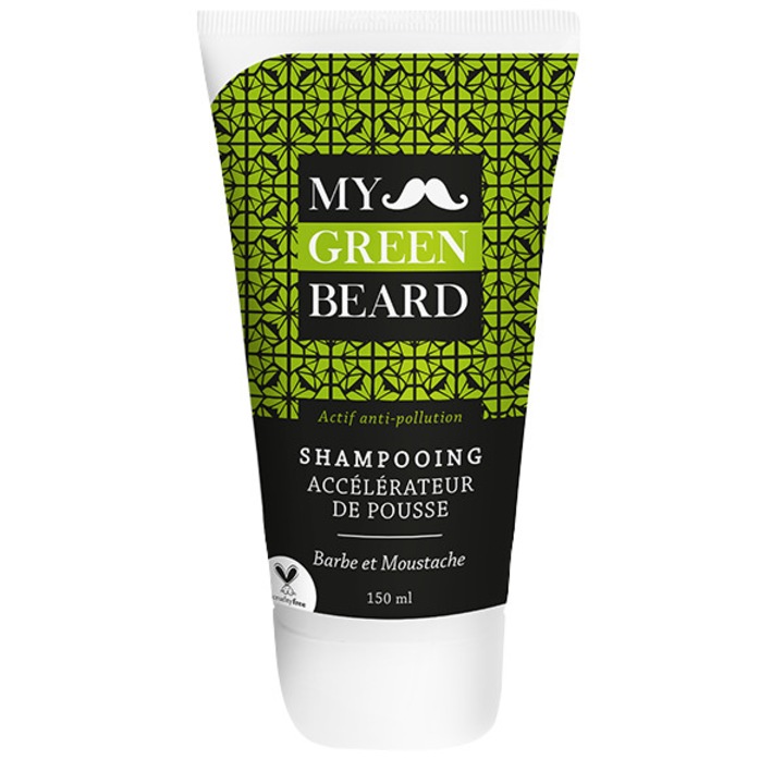 Шампоан MY GREEN BEARD, За ускоряване на растежа на брадата и мустаците, 150мл