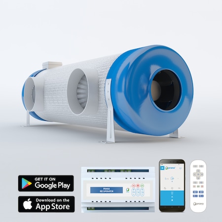 Sistem de Ventilatie cu Recuperare de Caldura PRANA 340S