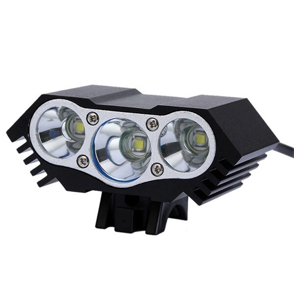 Far Bicicleta 3x Led Cree Xm L T6 3600 Lumeni Lpc Bx3 Emag Ro