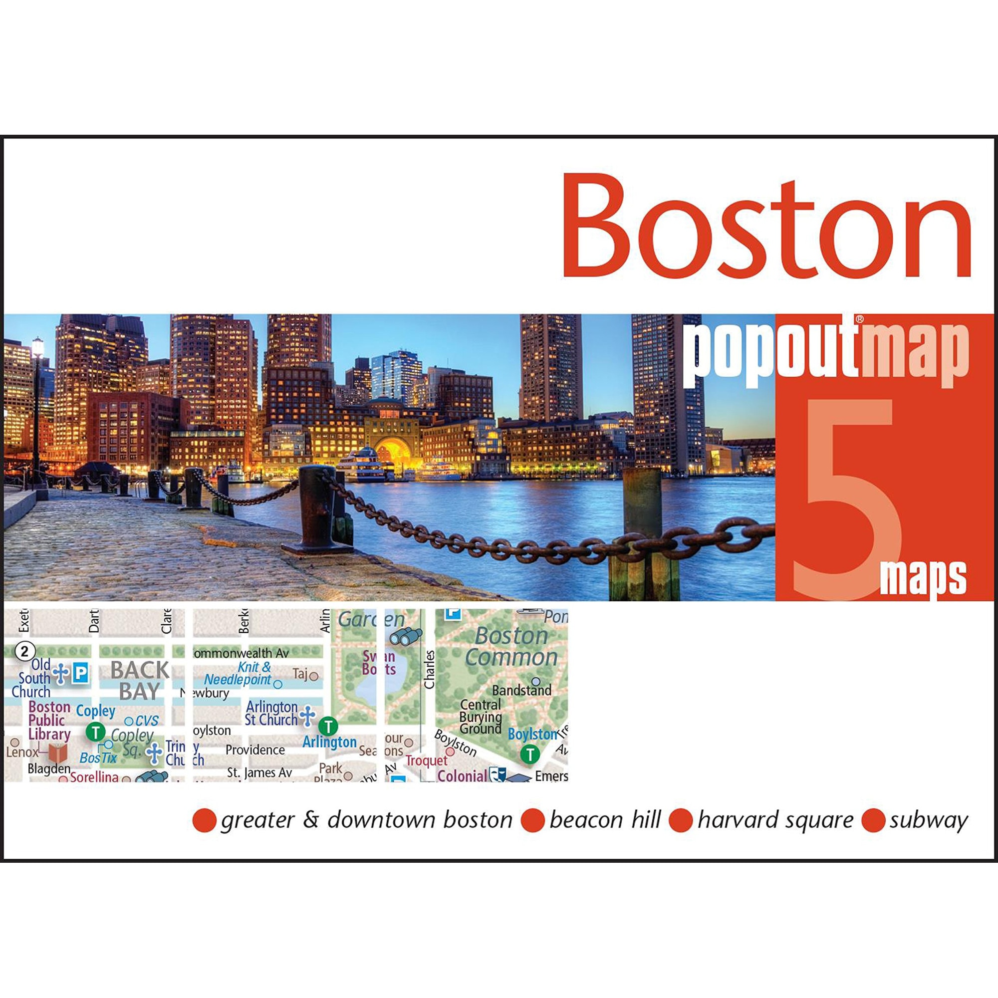 Boston popout map