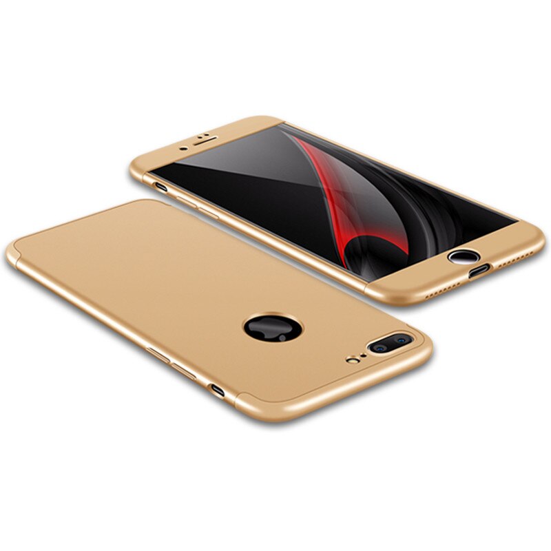 Husa Full Cover 360 GKK Apple iPhone 7 Plus - Auriu