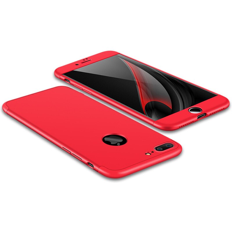 Husa Full Cover 360 GKK Apple iPhone 8 Plus - Rosu