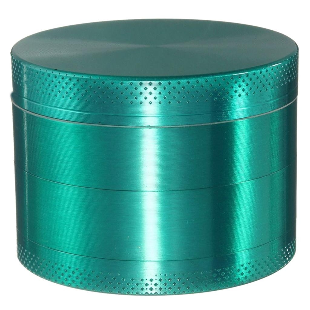 Grinder tutun metalic - 4 compartimente - verde