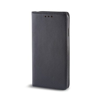 Husa de protectie OEM Smart Magnet pentru Huawei P Smart, Negru Husa de protectie OEM Smart Magnet pentru Huawei P Smart, Negru