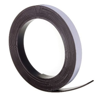Banda magnetica adeziva grosime 1,5 mm, latime 12 mm, lungime 30 metri Banda magnetica adeziva grosime 1,5 mm, latime 12 mm, lungime 30 metri