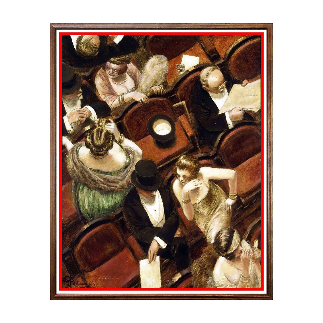 Tablou Poster, Arta Sec. XIX, Albert Guillaume - ASN-001, 40 x 50 cm