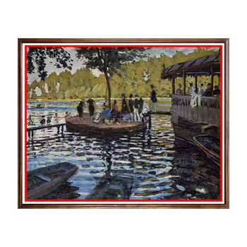 Tablou Poster, Arta Sec. XIX, Claude Monet - Bain à la Grenouillère - ASN-016, 40 x 50 cm Tablou Poster, Arta Sec. XIX, Claude Monet - Bain à la Grenouillère - ASN-016, 40 x 50 cm