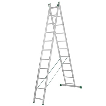 Scara universala cu 2 tronsoane Alverosal 11 trepte Eurostyl, 5.13 m Scara universala cu 2 tronsoane Alverosal 11 trepte Eurostyl, 5.13 m